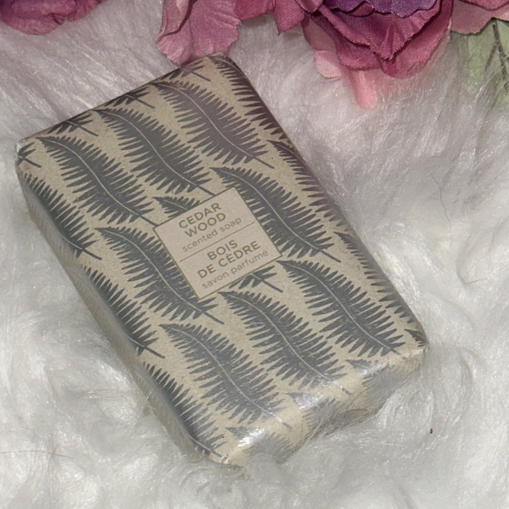 FRINGE Cedarwood Luxury Triple Milled Luxury Soap Cedar Wood Scent‎ NEW